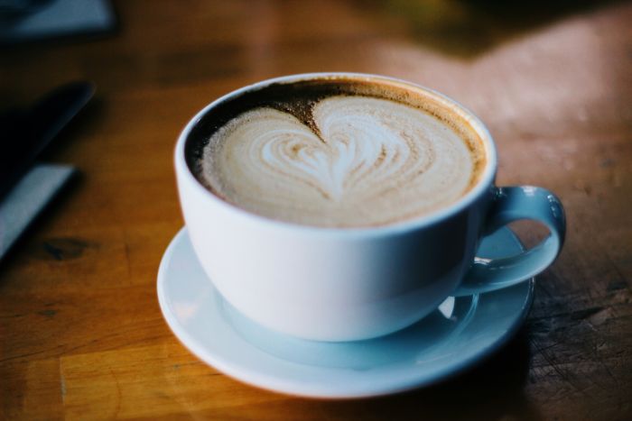 Heart coffee