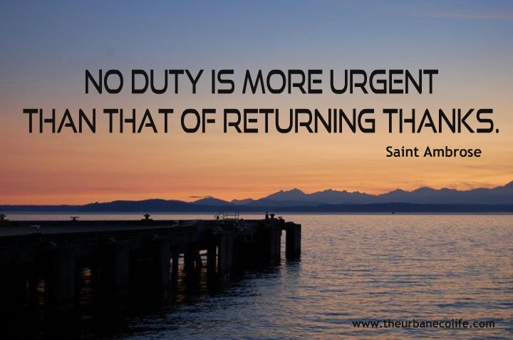 NO duty is more urgent
